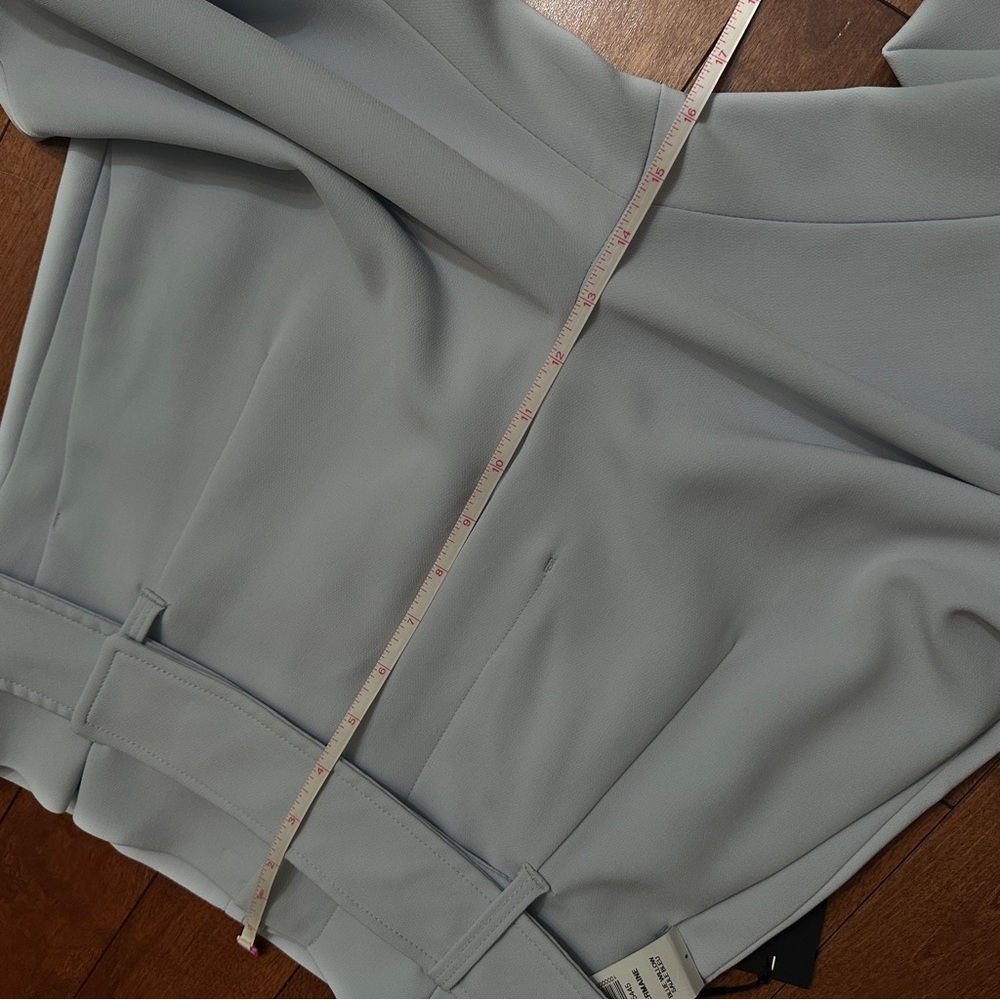 Babaton Baby Blue Wide Leg High-Waisted Cream Pants - Picture 12 of 15